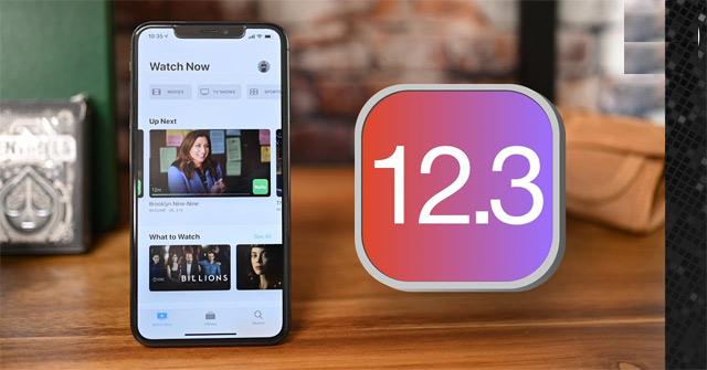 iOS 12.3 với nhiều cải tiến