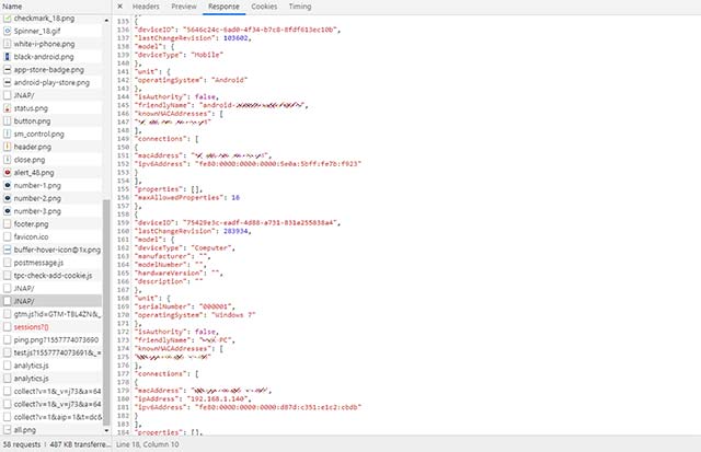 Mẫu thông tin nhạy cảm bị rò rỉ