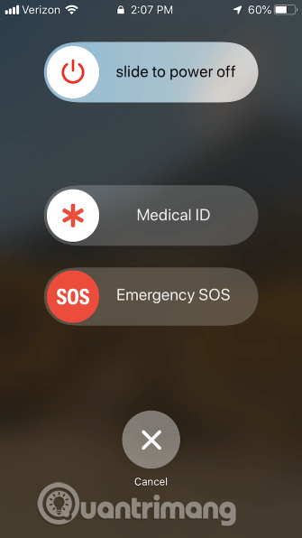Màn hình gọi khẩn cấp 