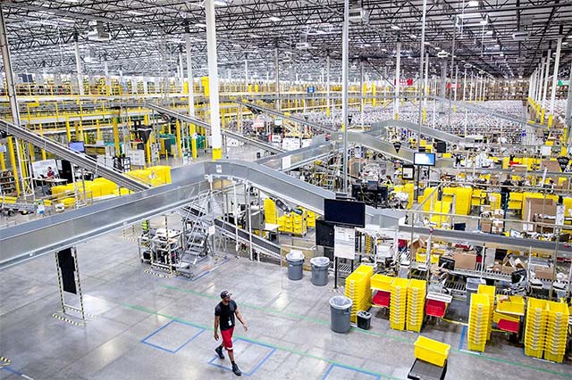 Kho hàng của Amazon