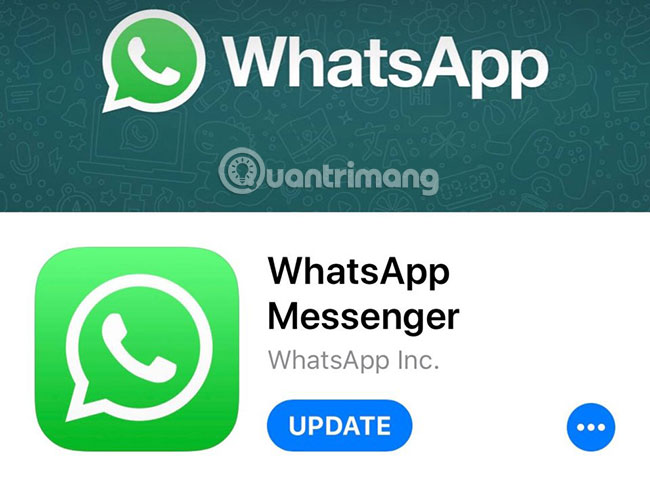 How to update WhatsApp on iPhone