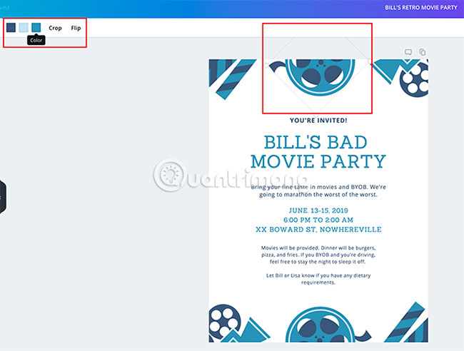 Thay đổi màu sắc