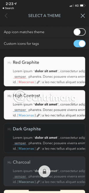 Bear là một sự thay thế đáng chú ý cho ứng dụng Apple Notes