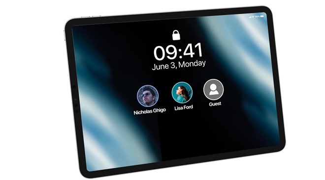 iOS 13 trên iPad cho phép người dùng có thể chuyển đổi qua lại giữa các tài khoản khác nhau