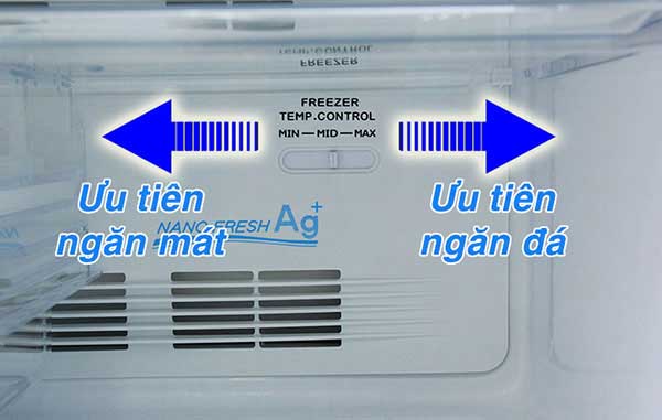 Điều chỉnh nhiệt độ tủ lạnh