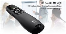So sánh tính năng bút trình chiếu Logitech R800 và Logitech R400