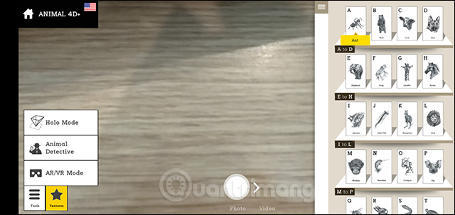 Danh sách động vật