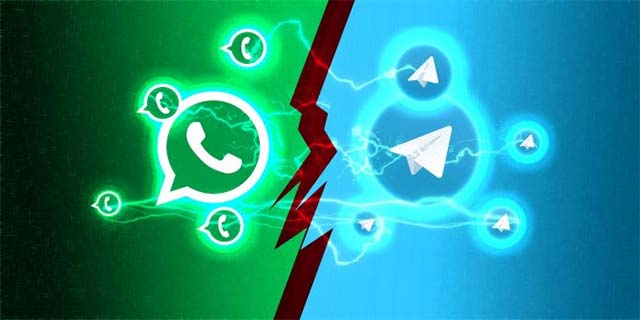 WhatsApp và Telegram