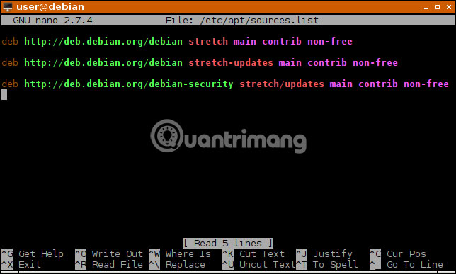 Dọn sạch sources.list
