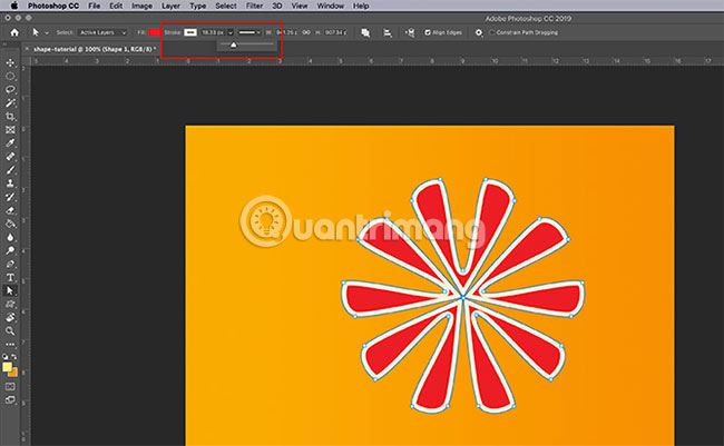 Cách sử dụng Custom Shape Tool trong Adobe Photoshop