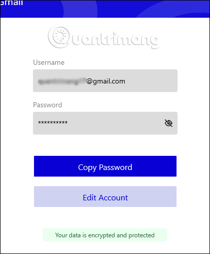 Chỉnh sửa tài khoản