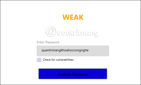 Phân tích mật khẩu