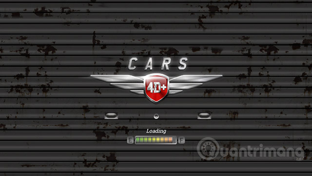 Cách dùng Cars 4D+ chiếu hình ô tô và bộ ảnh ô tô 4D