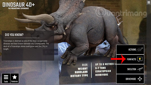 Thông tin về khủng long