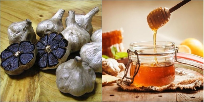 Tỏi đen ngâm mật ong