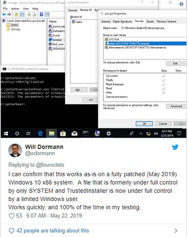 Will Dormann đã xác nhận lỗ hổng