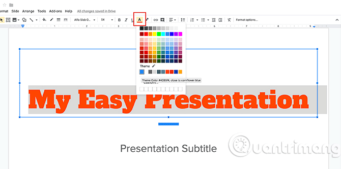 Cách tạo bài thuyết trình trong Google Slides - Ảnh minh hoạ 11