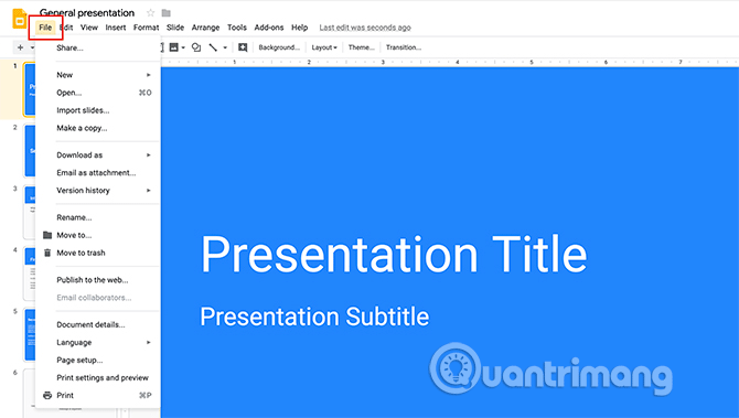 Cách tạo bài thuyết trình trong Google Slides - Ảnh minh hoạ 4