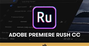 Adobe phát hành ứng dụng biên tập video Adobe Premiere Rush CC cho Android