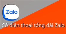 Số tổng đài Zalo, số điện thoại hỗ trợ Zalo