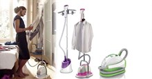 Cách sử dụng bàn là hơi nước cầm tay an toàn, hiệu quả