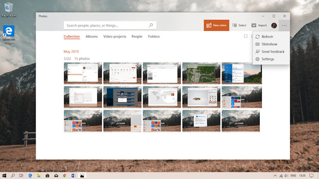 Photos trong Windows 10 May 2019 nâng cấp khá nhiều về mọi mặt