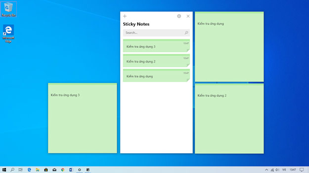 Ứng dụng Sticky Notes 2