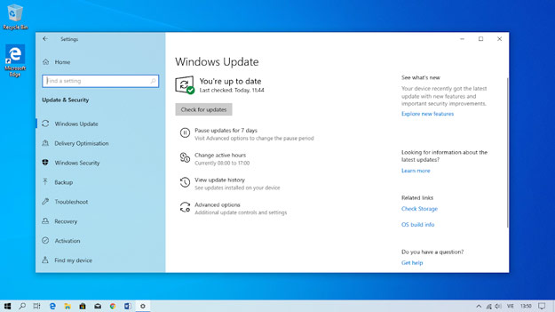 Windows Update được bổ sung lựa chọn tạm dừng update