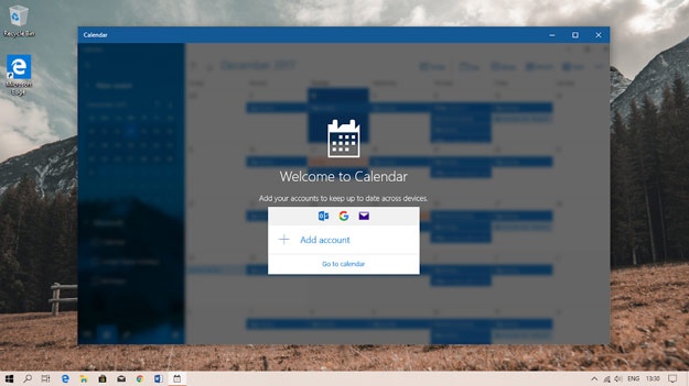 Các ứng dụng có chức năng đồng bộ với tài khoản người dùng được áp dụng hiệu ứng mờ
