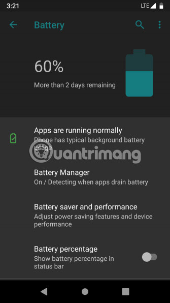 Tuổi thọ pin tốt hơn