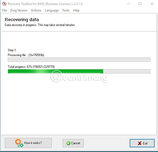 Để phần mềm phân tích file