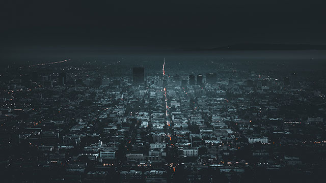 Hình nền thành phố về đêm 16