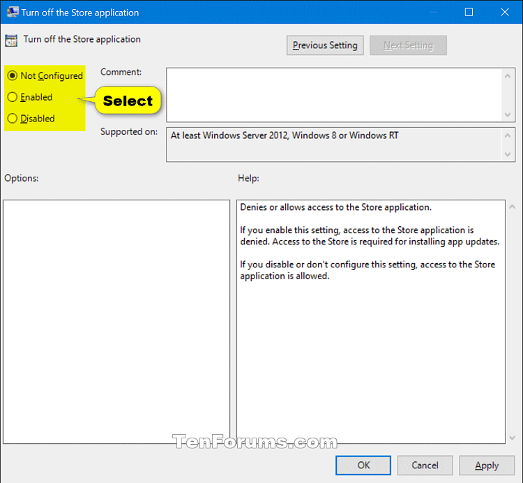 Cách cho phép hoặc chặn truy cập vào Microsoft Store trong Windows 10