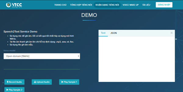 Nhận dạng tiếng nói (Speech to Text)