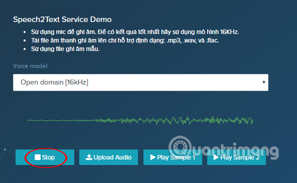 Thu âm giọng nói