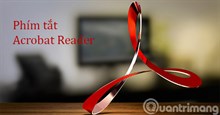 Phím tắt Acrobat Reader