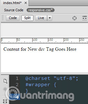 Click vào responsive.css