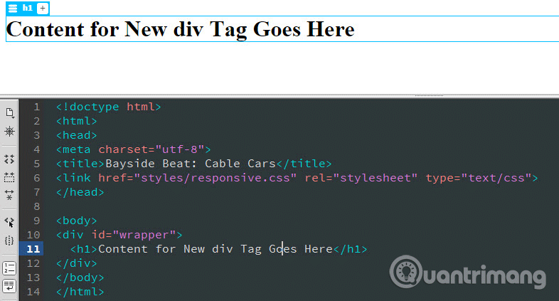 Văn bản giữ chỗ có cỡ chữ lớn và được bôi đậm