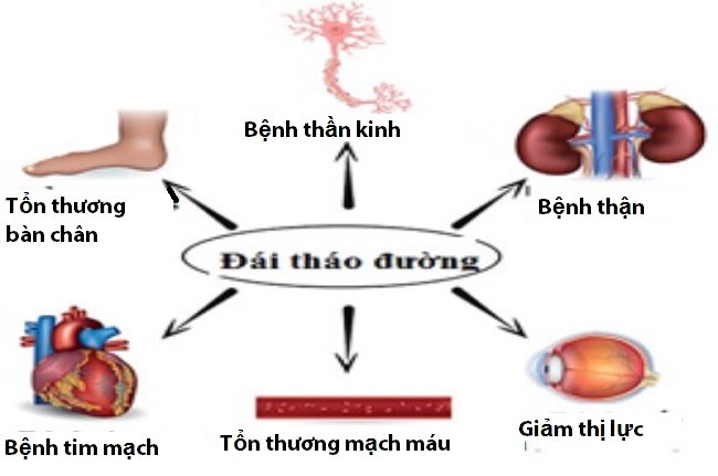 Biến chứng của bệnh đái tháo đường