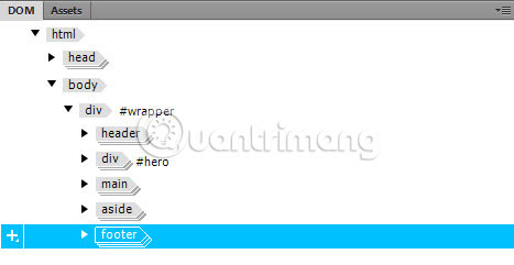Kiểm tra lại cấu trúc
