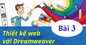 Hướng dẫn tạo website bằng Dreamweaver CC phần 3
