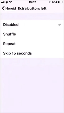 Chọn nút hiển thị