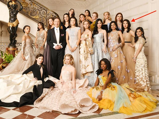 Annabel Yao xuất hiện tại Le Bal des Débutantes