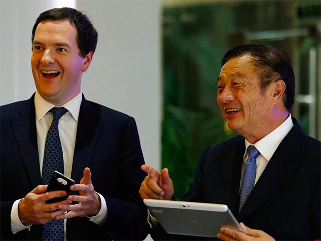 Nhà sáng lập Huawei và đối tác