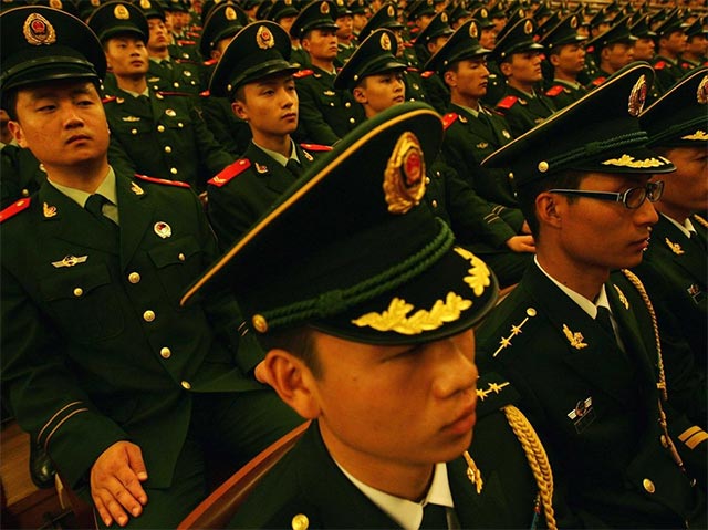 Ông Nhậm đã từng phục vụ trong giải phóng quân Trung Quốc