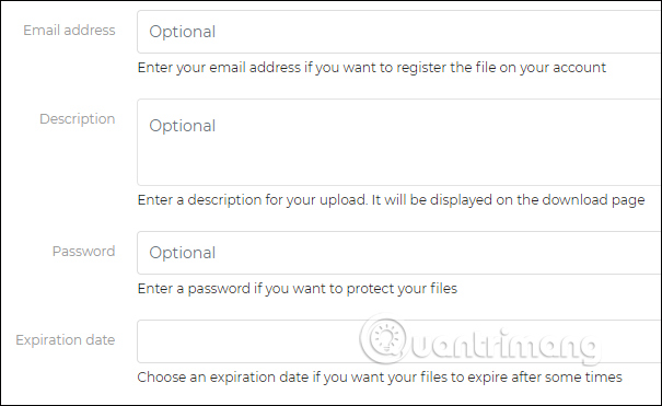 Tùy chọn nâng cao