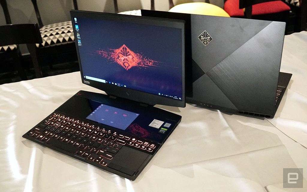 Omen X 2S laptop gaming 2 màn hình 3