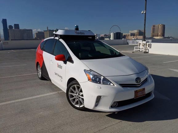 Xe tự hành sử dụng cảm biến radar