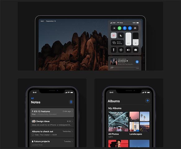 Concept của iOS 13