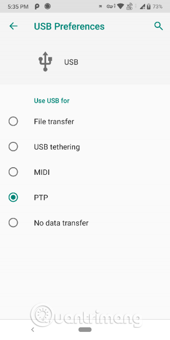 Chọn PTP